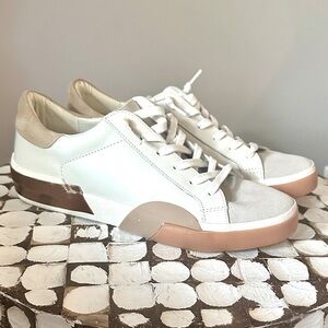 Dolce Vita Zina Sneakers in White Tan (New)